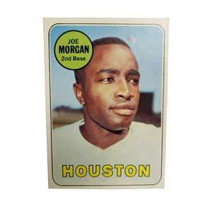 1969 Topps Joe Morgan MLB Card #35 Astros Houston H.O.F.